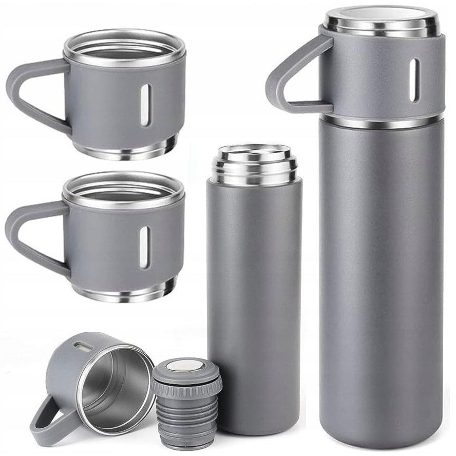 Floria ZLN0745 Thermos with 2 mugs set 500ml (ZLN0745)