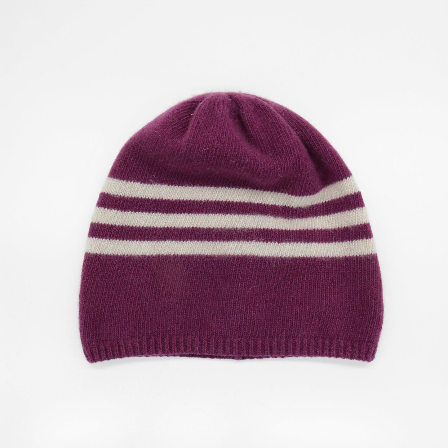 CASHMERE STRIPED BEANIE