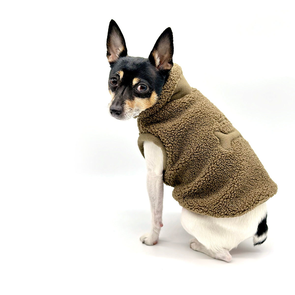 Cozy Sherpa Fleece Pullover - Olive