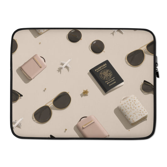 Tropical Passport Laptop Sleeve