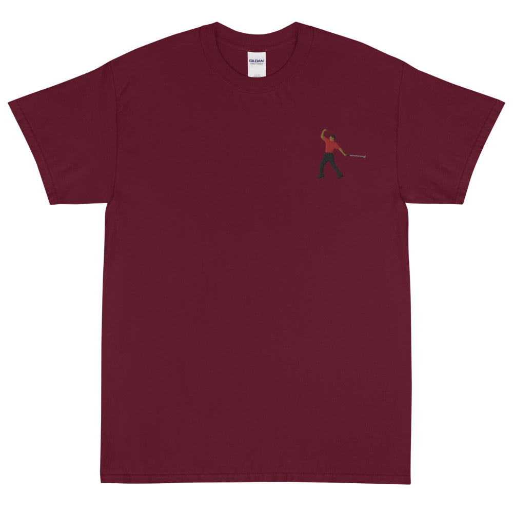 2005 Fist Embroidery T-Shirt Golfer Paradise