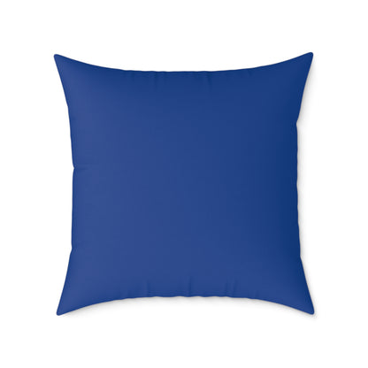 Retro 'Call Me Radical' Phone Square Pillow — 80s Neon Decorative Throw Pillow