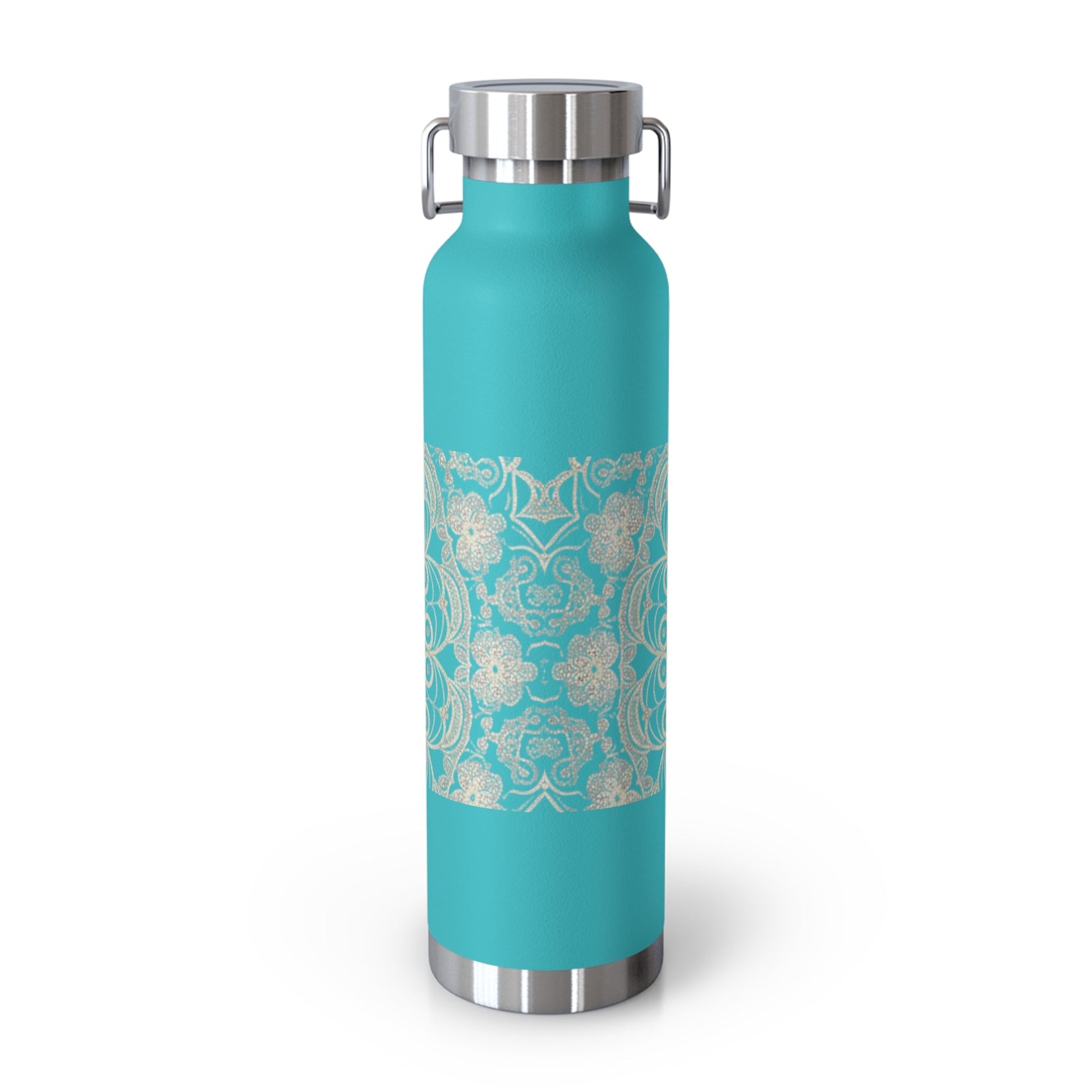 Stay Golden 22oz Copper Insulated Bottle — Retro Band Art Printify