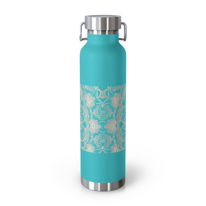 Stay Golden 22oz Copper Insulated Bottle — Retro Band Art Printify