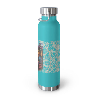 Stay Golden 22oz Copper Insulated Bottle — Retro Band Art Printify