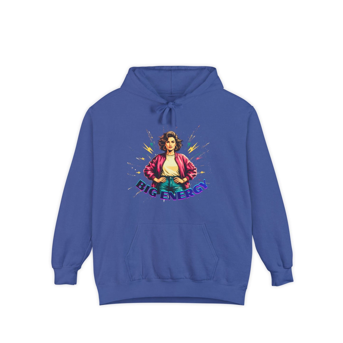 Big Energy Hoodie — Retro Graphic Pullover Printify