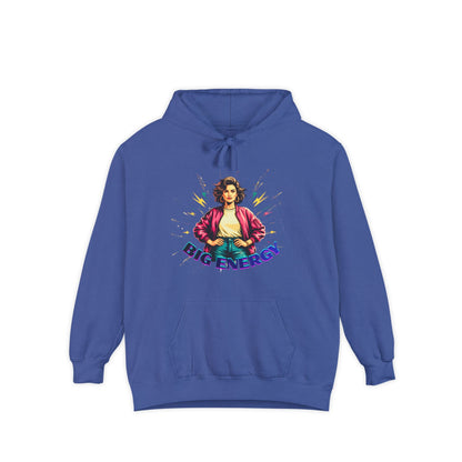 Big Energy Hoodie — Retro Graphic Pullover Printify