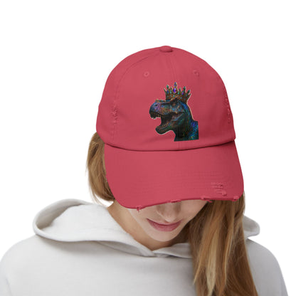 T- Rex Unisex Distressed Cap