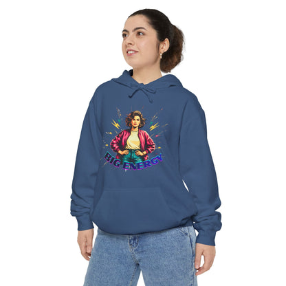 Big Energy Hoodie — Retro Graphic Pullover Printify