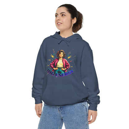 Big Energy Hoodie — Retro Graphic Pullover Printify