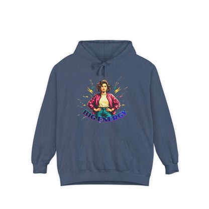 Big Energy Hoodie — Retro Graphic Pullover Printify