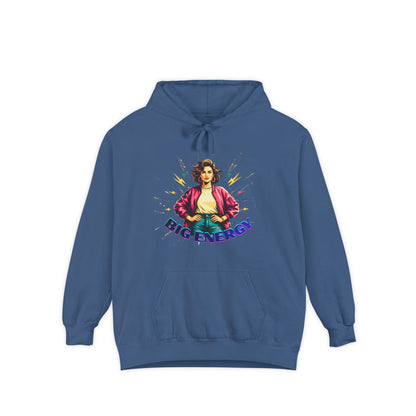 Big Energy Hoodie — Retro Graphic Pullover Printify