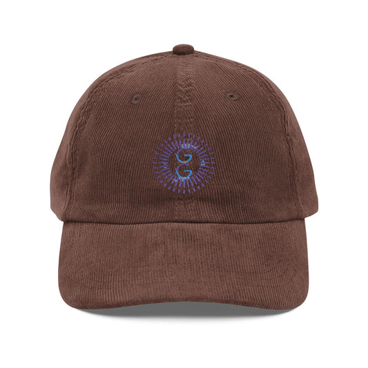 Vintage Corduroy Cap (Embroidery)