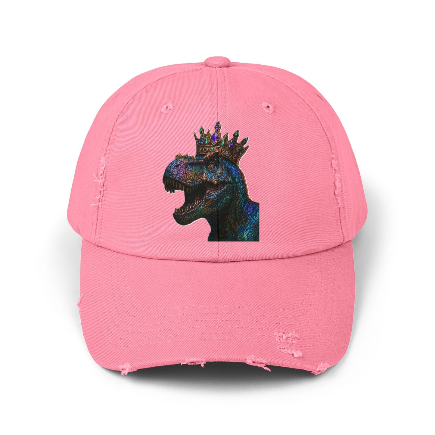 T- Rex Unisex Distressed Cap