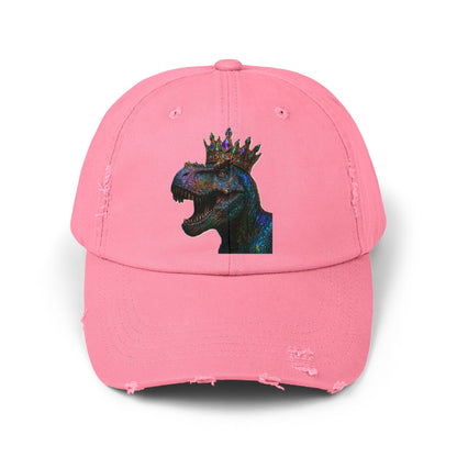 T- Rex Unisex Distressed Cap