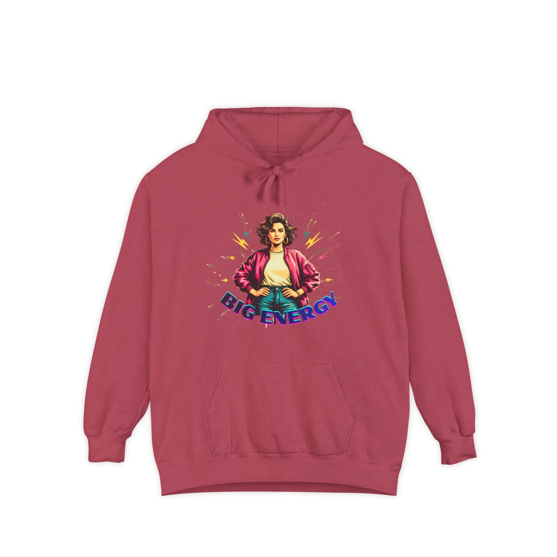 Big Energy Hoodie — Retro Graphic Pullover Printify