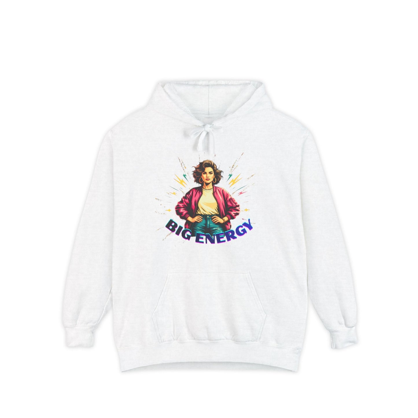 Big Energy Hoodie — Retro Graphic Pullover Printify