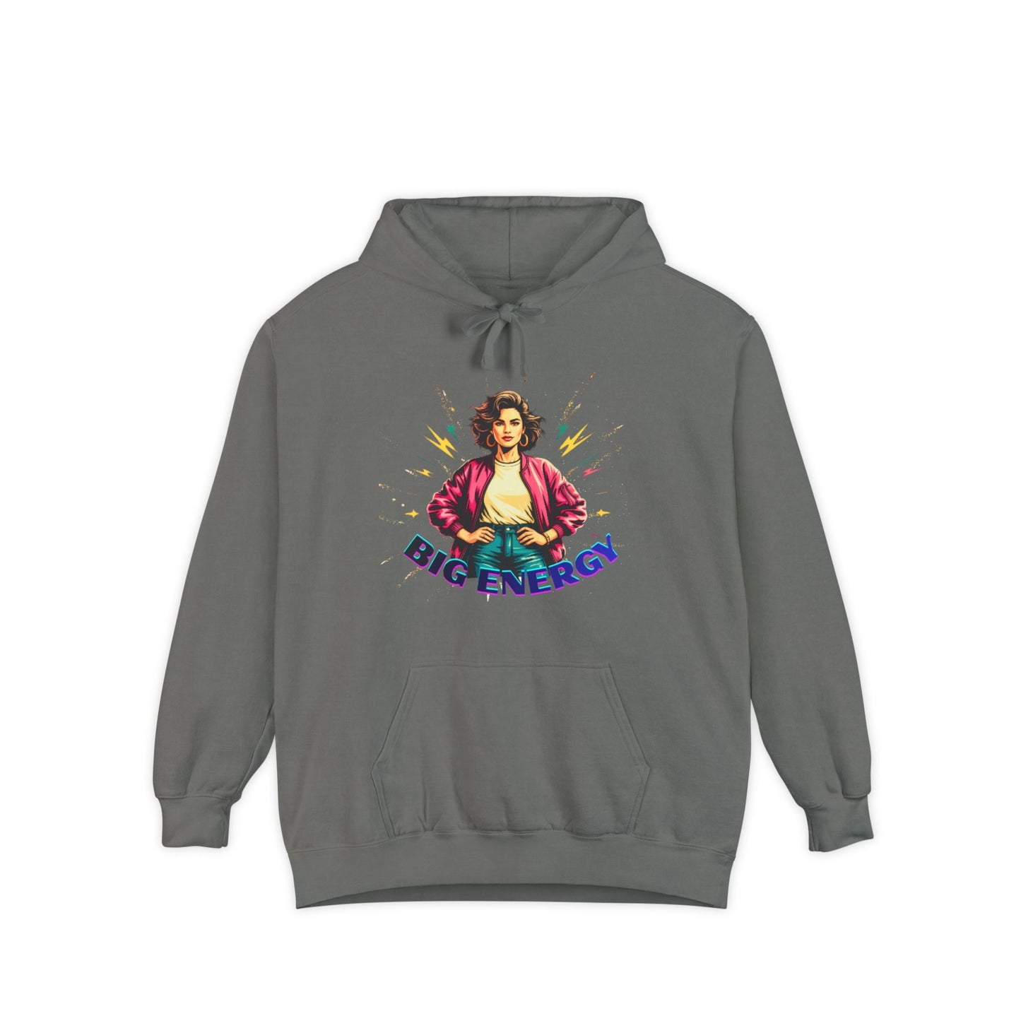 Big Energy Hoodie — Retro Graphic Pullover Printify
