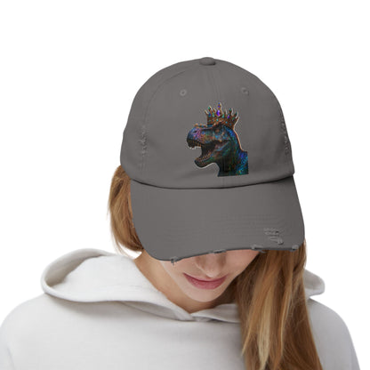 T- Rex Unisex Distressed Cap