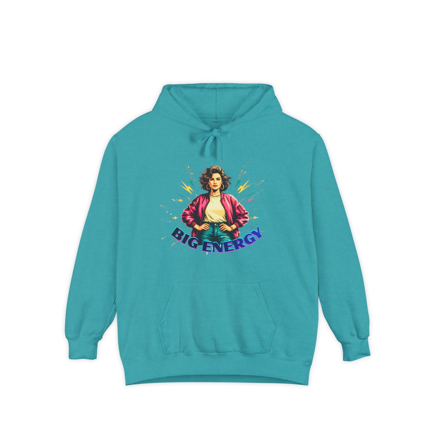 Big Energy Hoodie — Retro Graphic Pullover Printify