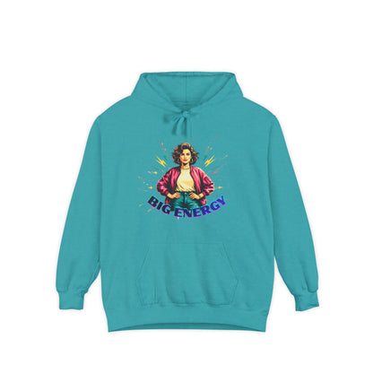 Big Energy Hoodie — Retro Graphic Pullover Printify