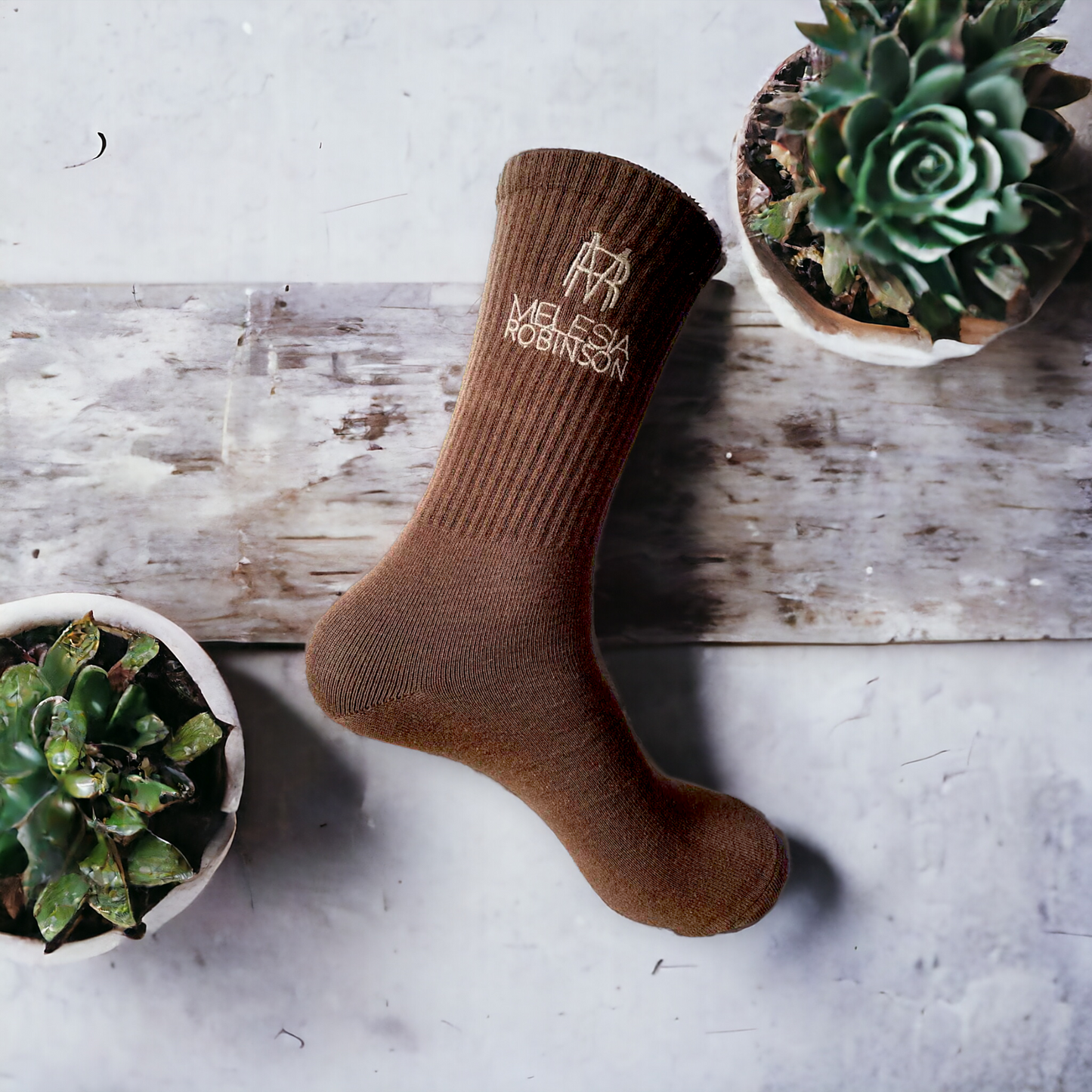 MR Embroidered Socks
