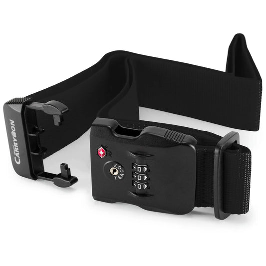 Adjustable TSA Approved Combination Lock Luggage Strap
