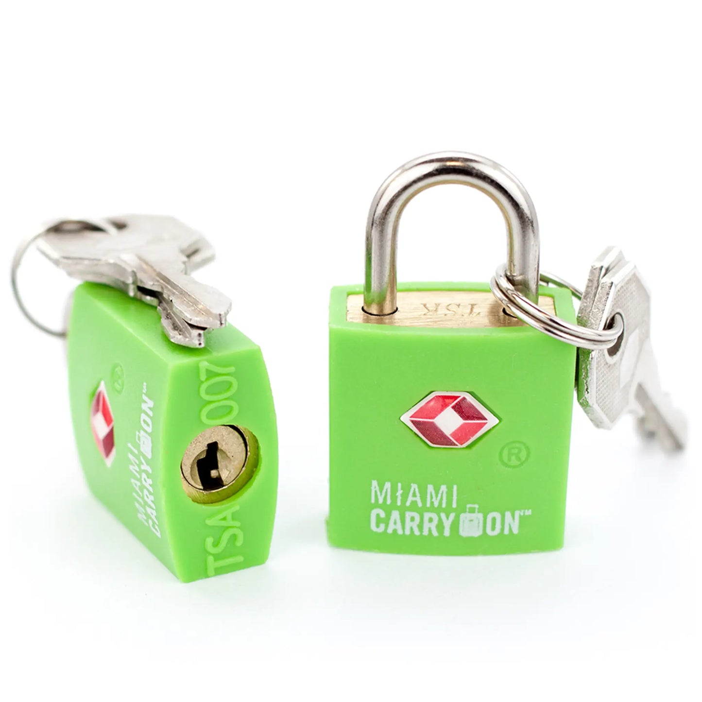 TSA Approved Keyed Padlock 2-Pack