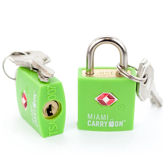 TSA Approved Keyed Padlock 2-Pack