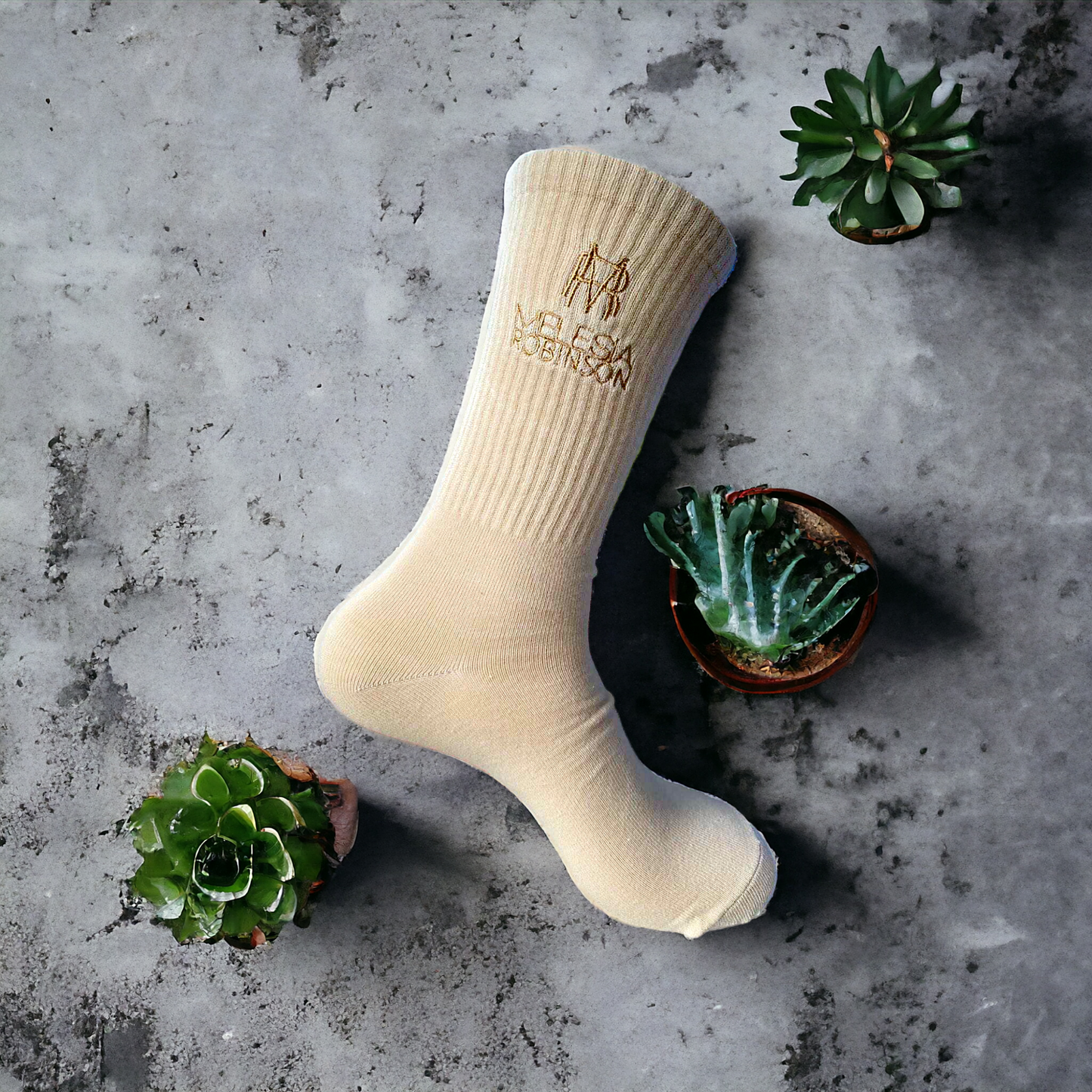 MR Embroidered Socks