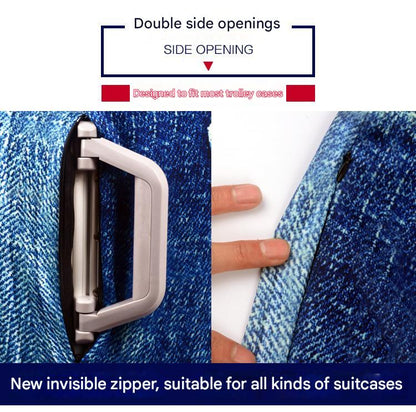 NNEDSZ M 21-24 Inch Elastic Luggage Cover with Zipper, Travel Suitcase Protector, Scratch Resistant Luggage Cover