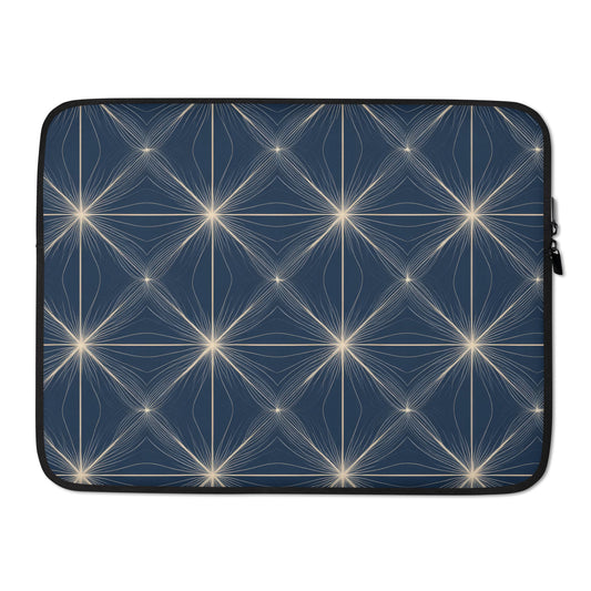 Midnight Geometry Laptop Sleeve